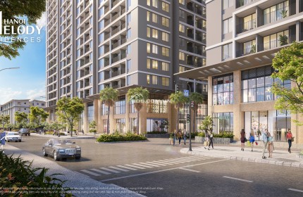 Quỹ căn độc quyền từ chủ đầu tư dự án Hanoi Melody Residences, căn hộ 2 phòng ngủ giá ưu đãi